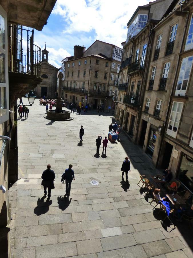 Ferienwohnung Apto. En Plaza De Cervantes Santiago de Compostela Exterior foto