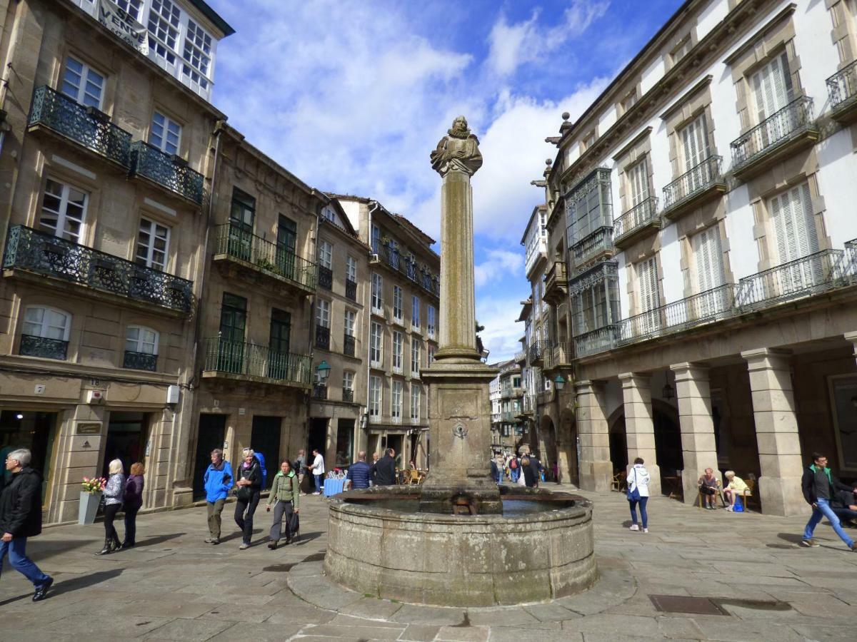 Ferienwohnung Apto. En Plaza De Cervantes Santiago de Compostela Exterior foto