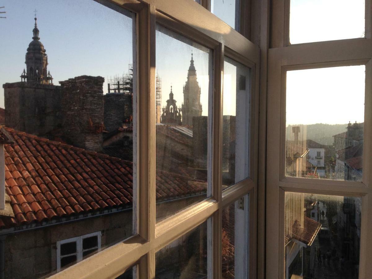 Ferienwohnung Apto. En Plaza De Cervantes Santiago de Compostela Exterior foto